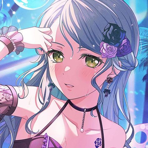 Sayo Hikawa Icon, Bang Dream Icons, Hina Hikawa, Sayo Hikawa, Ran Mitake, Bandori Cards, Bandori Icons, Oc Group, Icon Ideas