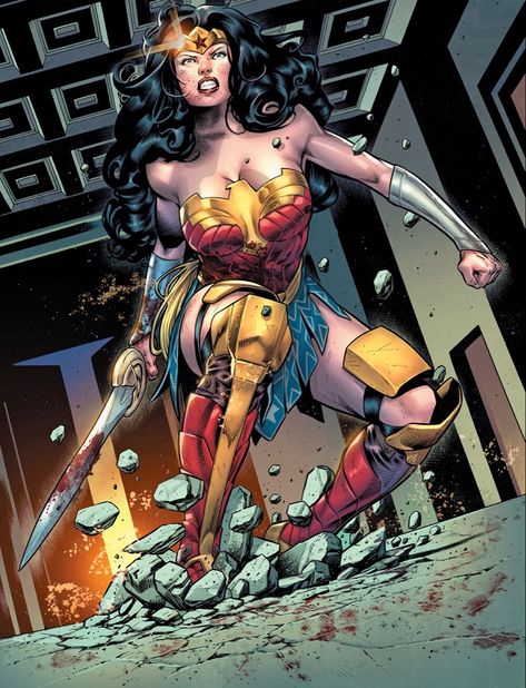 Dc Comics Wallpaper, Wonder Woman Art, Big Curly Hair, Female Hero, Dc Comics Artwork, Batman Comics, Dc Comics Art, Dc Heroes, Dc Superheroes