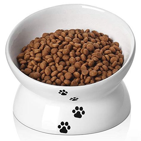 Y YHY Cat Bowl, Raised Cat Food Bowls Anti Vomiting, Tilted Elevated Cat Bowlï¼ŒCeramic Pet Food Bowl for FlatFaced Cats, Small Dogs, Protect Pets Spine, Flat Faced Cat, Cat Food Dish, Pet Food Bowl, Cat Water Bowl, Elevated Dog Bowls, Best Cat Food, Cat Snacks, Food Plate, Food Bowls