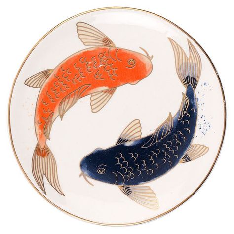 Dressing table accessories Pottery Platters, Boutique Gifts, Pottery Platter, Fish Motif, Koi Carp, Bottle Box, Him Gifts, For Him Gifts, Large Gift Bags