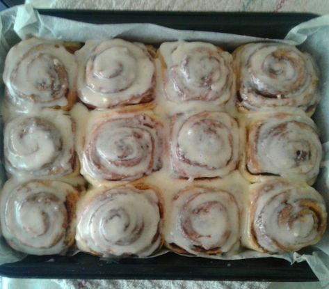 I Am A Baker, Cinnabon Recipe, Baking Scones, Baked Rolls, Working On It, Cinnamon Roll, Key Lime, Cinnamon Rolls, Happy Monday