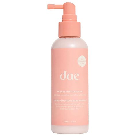 What it is:This weightless, multitasking leave-in conditioner works like a daedream to detangle, condition, prime and protect hair from heat up to 450F/232CHair Texture: Straight, Wavy, Curly, and CoilyHair Type: Fine, Medium, and ThickHair Concerns:- Dryness- Frizz- Heat ProtectionKey Benefits:- Detangles and conditions- Tames frizz and adds shine- Heat protects and primesHighlighted Ingredients:- Rose of Jericho: Reparative, moisturizing, fights frizz, and adds shine.- Prickly Pear Seed Oil: A Good Hair Products For Damaged Hair, Dae Leave In Conditioner, Leave In Conditioner For Wavy Hair, Dae Hair Products, Leave In Conditioner Dae, Dae Haircare Aesthetic, Hairitage Leave In Conditioner, Dae Haircare Dry Shampoo, Target Hair Care