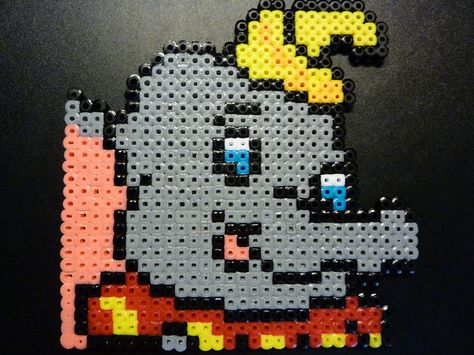 Dumbo Beads Patterns, Hama Bead, Beads Designs, Bead Projects, Melting Beads, Body On, Perler Beads Designs, Stitch 2, Perler Bead Patterns