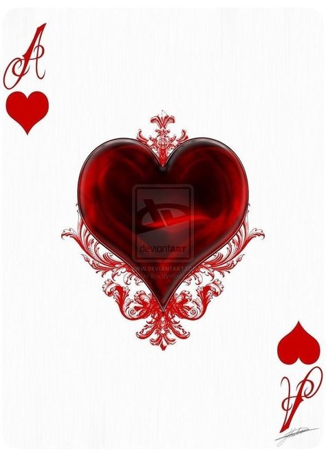 Queen Of Hearts Card, Badass Girl, Card Tattoo Designs, Hearts Playing Cards, Ace Card, Playing Cards Art, Playing Cards Design, Ace Of Hearts, 카드 디자인