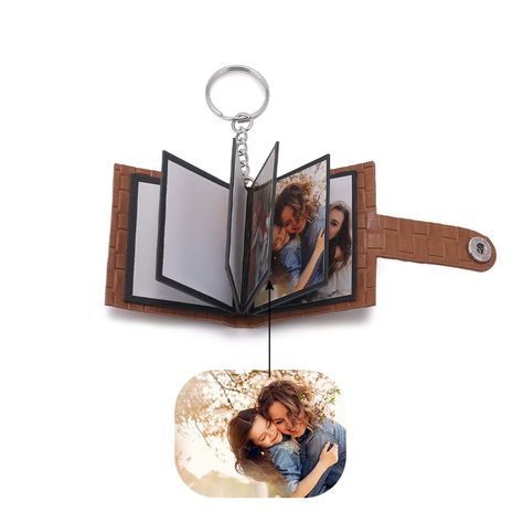 PRICES MAY VARY. 【Personalized Photo Keychain】You can add any beautiful or unforgettable photos on the mini scrapbook keychain,we will customize it for you. Please upload a high resolution images, engraving quality mainly depends on the image quality used for engraving. 【Customized Steps】 - ① Click "Customize Now"; ② Upload Your 5 or 10 photos. ③Add to Cart", finish Your Order. 【GREAT GIFT FOR Couple】- These are romantic picture keychain for men or women. Comes in a delicate gift box. 【Personali Keychain With Picture, Album Keychain, Romantic Picture, Scrapbook Photos, Picture Keychain, Scrapbook Pictures, Gifts For Couples, Photo Keychain, Daily Gift