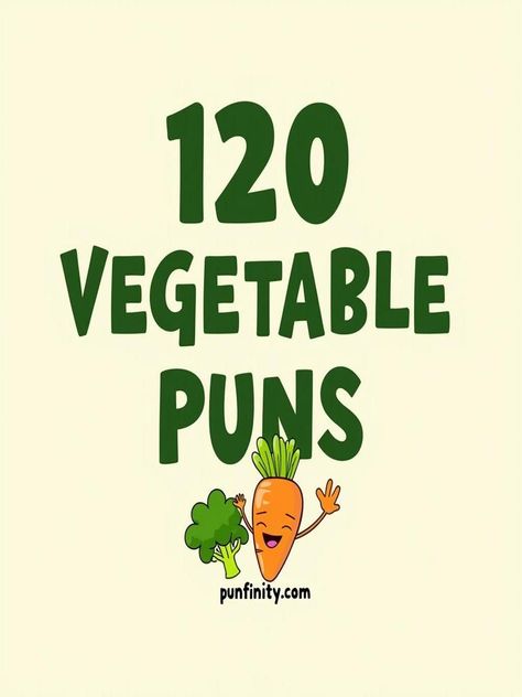 vegetable puns Vegetable Jokes Funny, Veggie Jokes, Vegetable Puns Funny, Veggie Puns, Vegetable Puns, Veggie Tales Funny Memes, Vegetarian Memes, Food Jokes, Being Vegetarian Memes