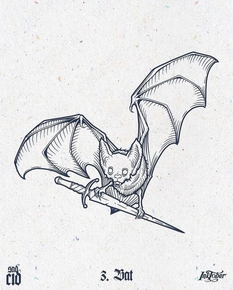 Bat Sketch, Bats Tattoo Design, Illusion Tattoos, Optical Illusion Tattoos, Minimalist Tattoo Ideas, Medieval Tattoo, Engraving Tattoo, Surreal Tattoo, Bat Tattoo