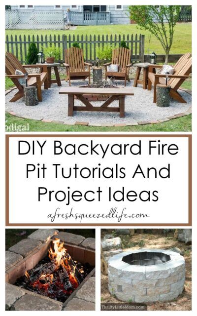 DIY FIRE PIT IDEAS Backyard Fire Pit Area, Diy Backyard Fire Pit, Backyard Firepit Area, Backyard Fire Pit Ideas, Diy Fire Pit Ideas, Make A Fire Pit, Fire Pit Seating Area, How To Build A Fire Pit, Backyard Fire Pit