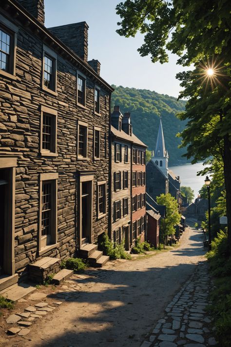 A Walk Through Time: The Historical Riches of Harpers Ferry Harper’s Ferry West Virginia, Harpers Ferry West Virginia, Huntington West Virginia, American Town, West Virginia Travel, West Virginia History, Vacay Ideas, Virginia House, New River Gorge