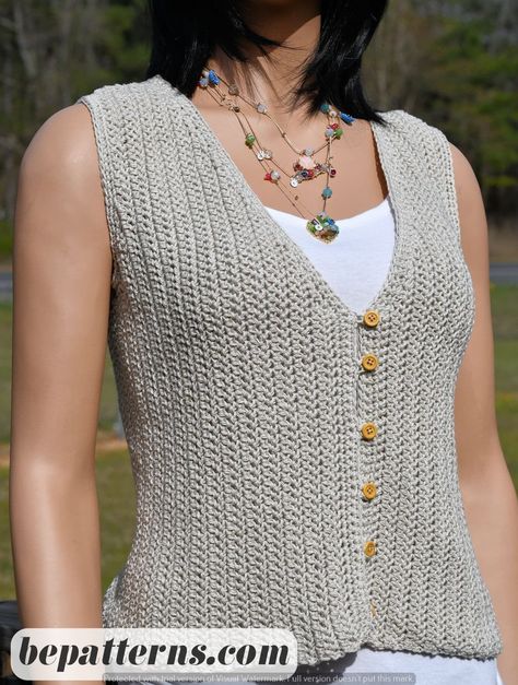 Granny Square Crochet Patterns | Free and Easy | Cozy Cardigans Crochet Waistcoat Pattern Free, Crochet Slipover, Crochet Vest Patterns, Chunky Vest, Crochet Vest Outfit, Crochet Vest Top, Crochet Vest Pattern Free, Crochet Vests, Vest Patterns