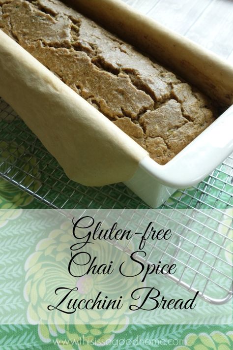 Get the recipe for Chai Spice Zucchini Bread (Made with coconut flour, nut-free, Paleo, dairy-free option) // deliciousobsessions.com Paleo Zucchini Bread Recipes, Gluten Free Dairy Free Sugar Free Zucchini Bread, Aip Zucchini Bread, Thm Zucchini Bread, Refined Sugar Free Zucchini Bread, Spiced Zucchini, Gluten Free Zucchini Bread, Paleo Bread, Chai Spice