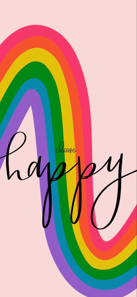 Wallpaper sized for iphone 11 (1656 x 3584 px) . Doing My Best Wallpaper, Happy Iphone Wallpaper, Rainbow Iphone Wallpaper, Rainbow Aesthetic Wallpaper, Good Vibes Wallpaper, Rainbow Wallpaper Iphone, Happy Rainbow, Wall Paper Phone, Boss Wallpaper