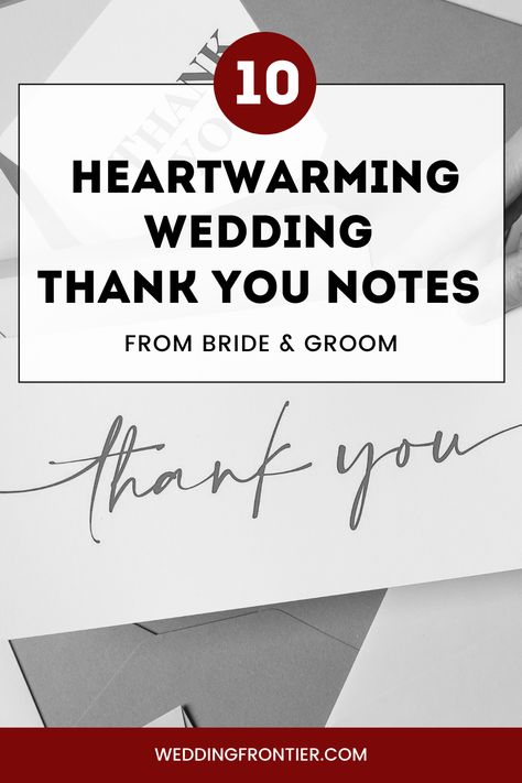 Wedding Guest Notes Messages, Handwritten Wedding Thank You Notes, Thank You Letter For Wedding Guests, Hand Written Notes To Wedding Guests, Thank You Notes For Wedding Gifts, Thank You Quotes For Wedding Guests, Thank You For Wedding Gift, Wedding Thank You Cards Wording Template, Thank You Message For Wedding Guests