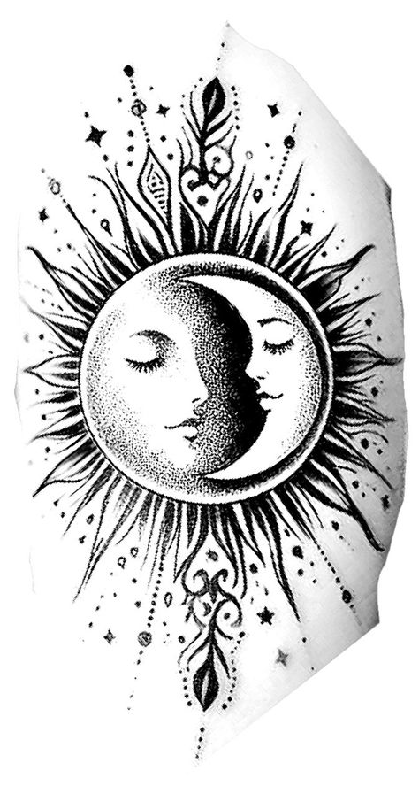 Moon Star Tattoo, Luna Tattoo, Stars Tattoo, Cool Wrist Tattoos, Star Tattoo, Sun Moon Stars, Female Tattoo, Tat Ideas, Star Tattoos