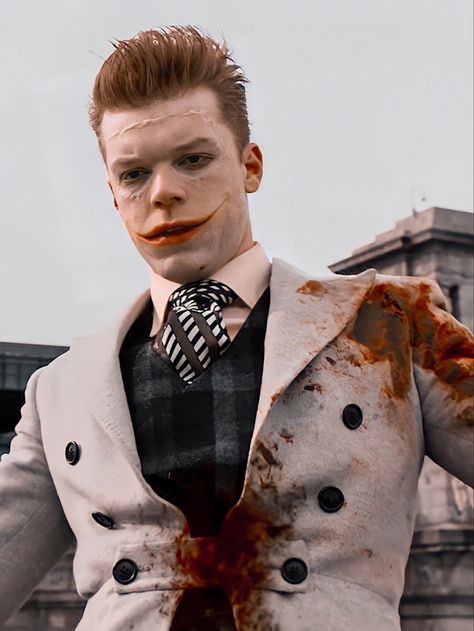 Jeremiah Valeska Icons, Jerome Valeska Aesthetic, Jerome Valeska Joker, Valeska Twins, Cameron Monaghan Gotham, Gotham Show, Jerome Gotham, Gotham Characters, Jeremiah Valeska