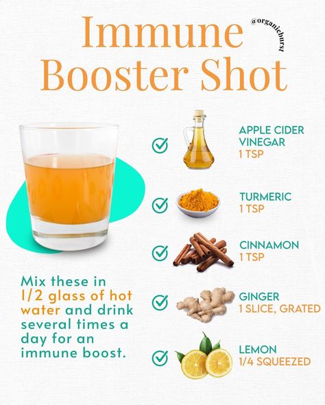 Organic Burst® on Instagram: “Recent health news has us all thinking about what we can do to protect ourselves😞 This drink contains incredible immune-supporting…” Ginger Water, Healthy Ingredients, Immunity Booster, Immune Support, Healthy Ingredient, Immune Boosting, Apple Cider Vinegar, Vinegar, Ginger