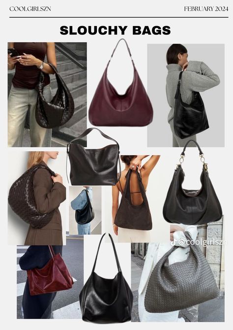 Uni Bag, My Style Bags, Slouchy Bag, Girly Bags, Fancy Bags, Pretty Bags, Mode Vintage, Outfits Aesthetic, Smart Casual