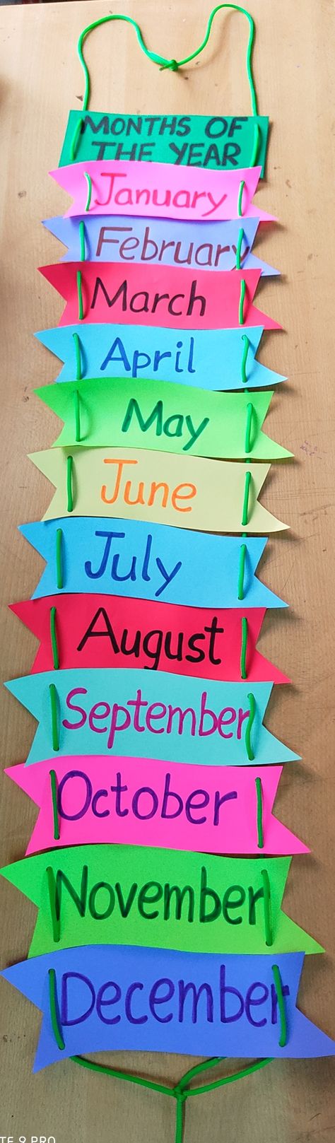 Months Classroom Decoration, Months Of The Year Chart For Preschool, Month Of Year Chart, Month Chart For Preschool, Months Of The Year Charts For Classroom, Chart Work Ideas For Kids, Number Names Chart For Classroom, Months Of The Year Classroom Decoration, Months Chart For Preschool