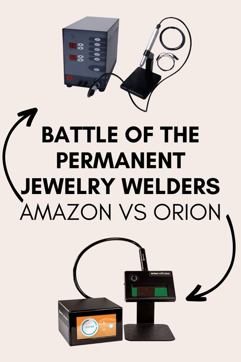 If you’re interested in starting a permanent jewelry business I’m sure the question of which welder to buy has crossed your mind multiple times. Today I’m comparing the Amazon unbranded welder to the Sunstone Orion mPulse welder. I share the pros and cons of each as well as my final thoughts. Permanent Jewelry Welder, How To Start Permanent Jewelry Business, Permanent Jewelry Business, Arc Welders, Permanent Jewelry, Jewelry Education, Jewelry Kits, The Amazon, Jewelry Business