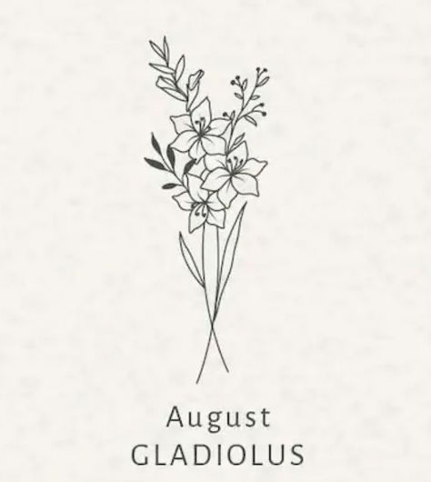 Leo Birth Flower, Leo Birth Flower Tattoo, August Birth Flower Tattoo, August Flower Tattoo, August Birth Flower, Birth Flower Tattoos, Birth Month Flowers, Birth Flowers, Flower Tattoos