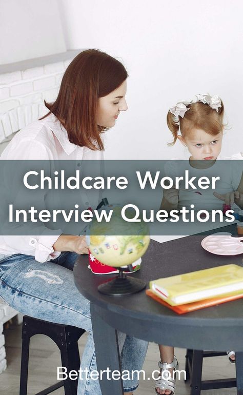 Top 5 Childcare Worker interview questions with detailed tips for both hiring managers and candidates. Daycare Interview Questions, Childcare Interview Questions, Questions To Ask Daycare Provider Infant, Childcare Center Director, Daycare Owner Tips, Childcare Director, Preschool Jobs, Teacher Interview Questions, Childcare Teacher