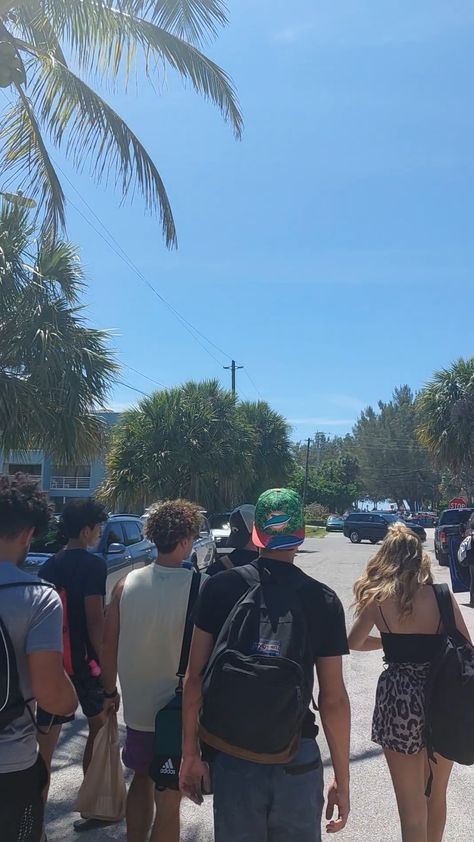 PALM TREES, GREEN, BACKPACK, FRIENDS, HOT GIRL, HOT BOY, BOYS, BEACH, FLORIDA, OUTER BANKS, EVERYTHING, FYP, CAP, HAT Outer Banks Vibes, Vibes With Friends, Summer Outer, Friday Night Football, Passport Stamps, Beach Friends, Mommy Life, Beach Vibes, Beach Vibe