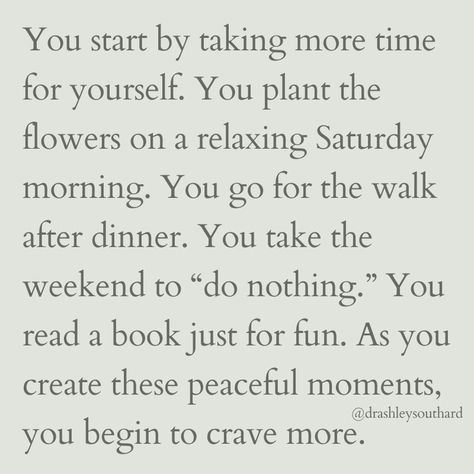 Urgency fuels Overfunctioning. Until this frenetic, angsty pace burns you out and leaves you completely drained. The Self-Restored Woman values a slower pace, allowing her to breathe, smile, feel, discern, and respond. 🌸 A pace that makes space for her to feel the joy of the life she is hand-crafting, centered around what lights her up 🦋 #overfunctioningwoman #selfrestorationismine #slow #fightorflight #nervoussystem #nervoussystemregulation #relationships #relationshipgoals #marriage ... Change Of Pace Quote, Draining Relationship Quotes, Peaceful Mind, Im A Survivor, Feeling Drained, Emotional Awareness, Self Centered, Words Worth, All The Feels