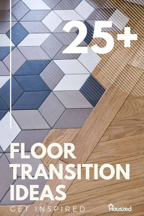 Floor Tiles Kitchen Modern, Tile To Tile Transition Ideas, Tile Transition Ideas, Entryway Flooring Ideas, Tile To Wood Floor Transition, Floor Transition Ideas, Transition Design, Floor Transitions, Tile Transition