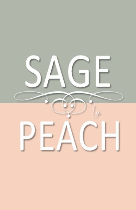 Sage Green And Peach, Peach Bedroom, Peach Nursery, Peach Color Palettes, Wall Color Combination, Peach Walls, Peach Palette, Peach Aesthetic, Nursery Room Design