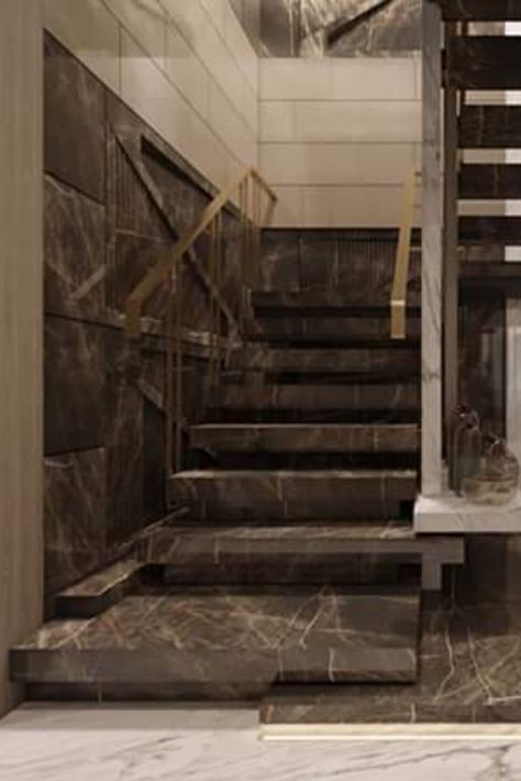 The rich hues and sleek lines of these marble stairs lend a modern touch to any interior. Visit the Stonex gallery to see them in person, and save this pin for inspiration on your next home renovation. #StonexIndia #MarbleOfDay #Marble #Granite #HomeDecor #NaturalStone #Luxury #MarbleInspo #Ideas #ModernMarble #ModernMarbleStairs #Stairs #ModernDesign Staircase Marble, Stairs Marble, Marble Staircase, Marble Stairs, Modern Marble, Manufacturing Facility, Next Home, Marble Granite, Stone Art