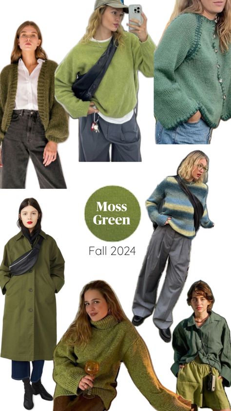 Fall outfits green aesthetic autumn outfits moss green true autum Green Aesthetic Autumn, Fall Outfits Green, Aesthetic Autumn Outfits, True Autumn, Aesthetic Autumn, Fall Winter 2024, Autumn Outfits, Autumn Aesthetic, Winter 2024