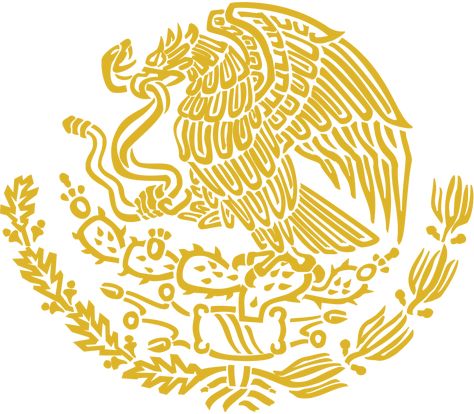 File:Coat of arms of Mexico (golden linear).svg - Wikimedia Commons Mexican Flag Tattoos, Mexican Flag Eagle, Mexico Funny, Mexico Tattoo, Mexican Eagle, Eagle Images, Mexican Culture Art, Mexican Flags, Mexico Flag