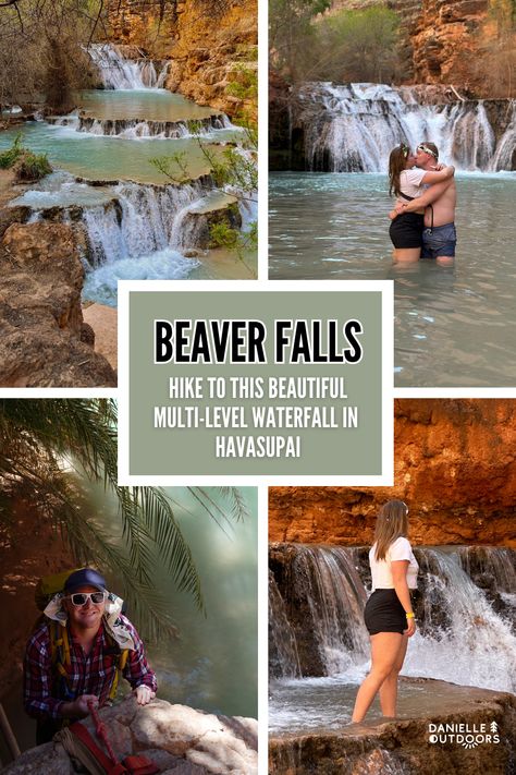 beaver falls hike review Havasupai Arizona, Beaver Tails, Beaver Falls, Tree Tunnel, Superstition Mountains, Living In Arizona, Arizona Travel, Fall Hiking, Outdoor Lover