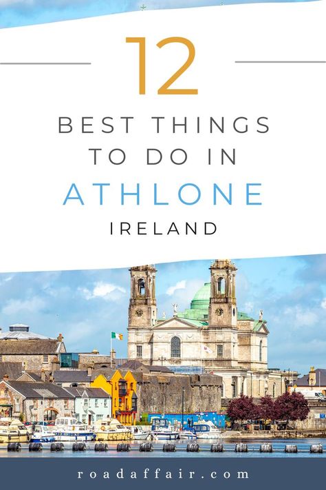 Discover the charm of Athlone with our guide to the 12 best things to do in Athlone, Ireland! From historic landmarks to scenic views, there's something for everyone in this vibrant town. Start planning your Irish adventure today! Athlone Ireland, Historic Landmarks, Ireland Vacation, Ireland Trip, Irish Celtic, Irish Traditions, Travel Articles, Ireland Travel, Scenic Views