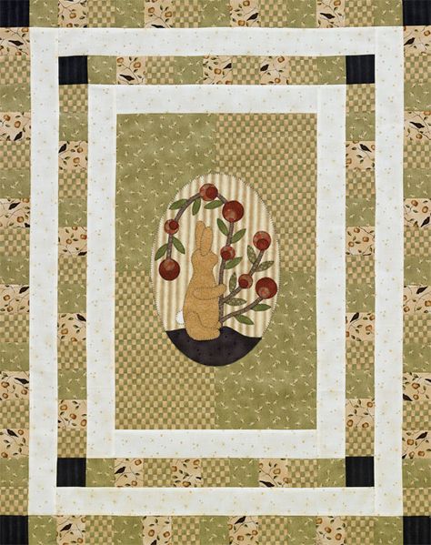 Bunny Applique, Wall Quilt Patterns, Applique Wall Hanging, American Patchwork And Quilting, Bird Applique, Spring Quilts, Holiday Quilts, Animal Quilts, House Quilts