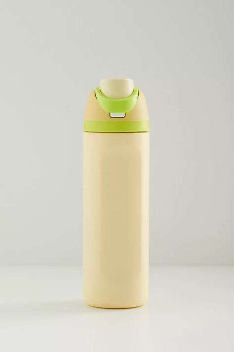 Owala UO Exclusive FreeSip 24 oz Water Bottle | Urban Outfitters Fun Drink Recipe, Yellow Pastel, Drink Recipe, Fun Drinks, Water Bottles, Urban Outfitters, Sign Up, In Store, Water Bottle