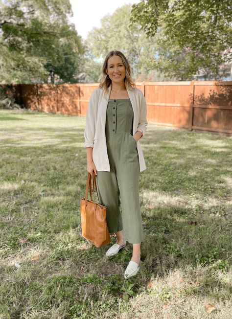 Here are five fall outfits made with a jumpsuit Romper Sweater Outfit, Jumpsuits For Women Fall, Jumpsuit With Coat Outfit, Pants Romper Outfit Winter, Fall Outfits 2023 Teacher, Layer Jumpsuit Outfit, Mom Jumpsuit Outfit, Fall Jumpsuits & Rompers, Linen Overalls Outfit Fall