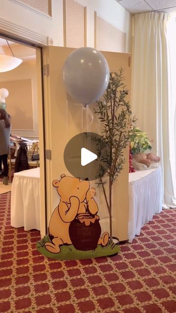 Chicago Balloons & Northwest Indiana Balloons on Instagram: "Winnie the Pooh book ✨   S/o to @treasuredeventsinc for printing out our book backdrop for us 🤍✨  #WinnieThePooh #WinnieThePoohBookBackdeop #BalloonGarland #ElegantBalloonGarland #LuxuryBalloons  #ChicagoBalloon #LargeChicagoBalloonInstallation #BalloonsChicago #ChicagoDecor #BalloonsInDownTownChicago #BalloonsInHighlandIndiana #BalloonsInHobartIndiana #BalloonsInPortageIndiana #PortageBalloons #PortageIndianaBalloons #CeilingBalloons #HeliumBalloonCenterpiece #MerrillvilleBalloons #MerrillvilleIndianaBalloons #BalloonsInMerrillvilleIndiana #BalloonsInCrownPointIndiana #BalloonsInIndiana#CrownPointBalloons #CrownPointEventDecor #BalloonsInDyerIndiana #BalloonsInMunsterIndiana #BallooneInGriffithIndiana #TinleyParkBalloons #Ballo Winnie The Pooh Table Set Up, Winnie Pooh Centerpieces, Winnie The Pooh Centerpiece Ideas, Winnie The Pooh Centerpieces, Winnie The Pooh Backdrop, Winnie The Pooh Book, Crown Point Indiana, Chicago Decor, Book Backdrop