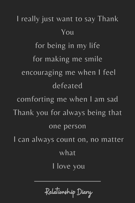 #relationshipquotes #relationshipquotesforhim #lovequotes #lovequotesforhim #couplegoals #lovelife #relationshipstatus #relationshiptexts What I Feel For You Quotes, When I Am With You, Thank You Quotes For Boyfriend Relationships, Thank You Relationship Quotes, I Just Want To Say Thank You Quotes, You Are Always There For Me Quotes, You Always Make Me Feel Special Quotes, Thank You For Making Me Feel Better, Thank You Partner Quote