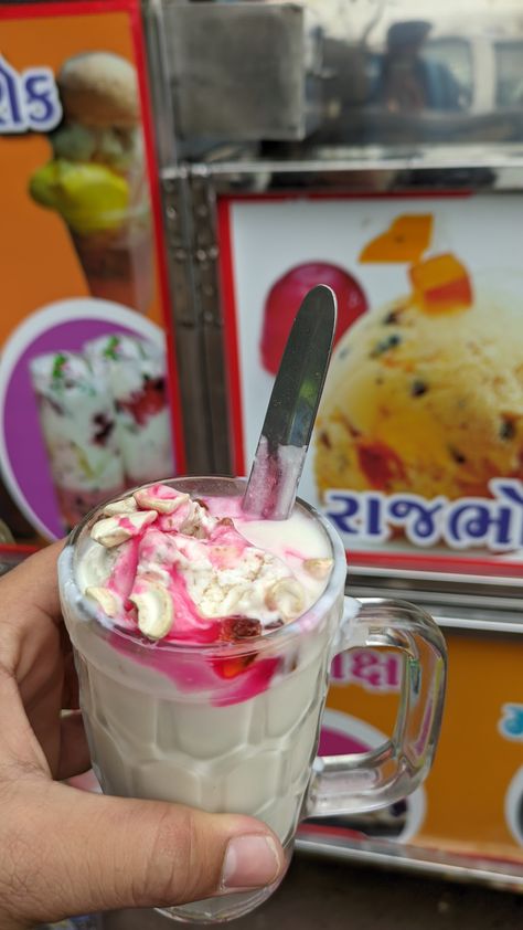 #FrostyFusions Caption: "Indulging in the perfect blend of ice cream sweetness and lassi tanginess! 🍦🥤 #FrostyFusions Lassi Snap, Instagram Ios, Medicine Snaps, Namah Shivaya, Denim Texture, Gujarati Recipes, Driving Photography, Driving Pictures, Friend Quotes