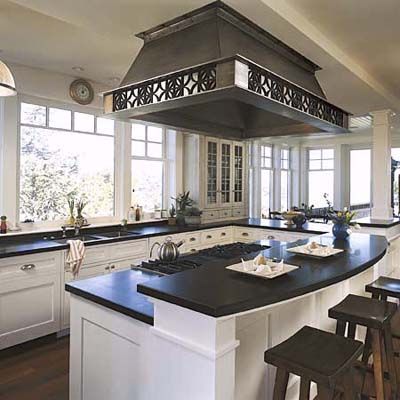 Kitchen Island Design Ideas - This Old House Kitchen Island Measurements, Kitchen Island With Cooktop, Island With Stove, Kitchen Island With Stove, Island Cooktop, Kitchen Island With Sink, Kitchen Island With Seating, Classic Kitchen, Island With Seating