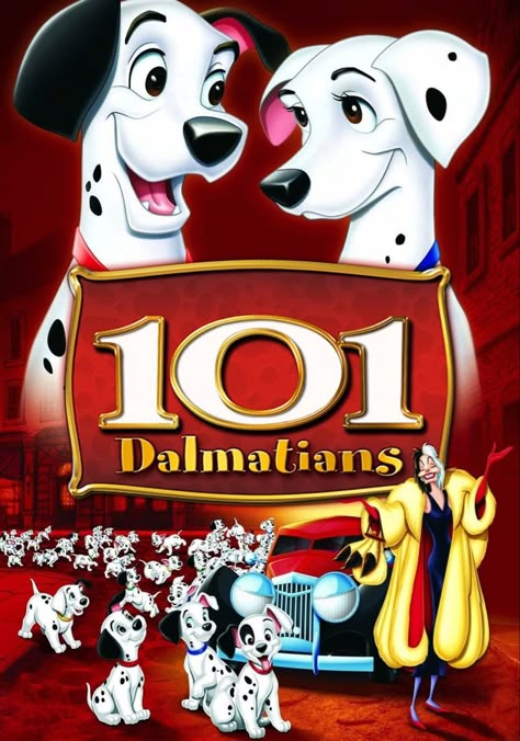 Makeup Artistique, The 101 Dalmatians, Childhood Ruined, Disney Poster, Childhood Cartoons, Disney Movie Posters, Film Trailer, Animation Disney, 101 Dalmations