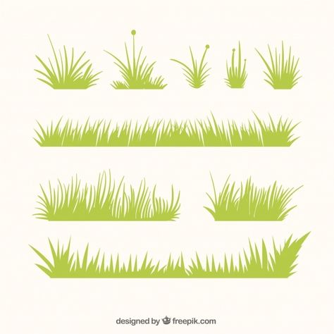 Grass Vector, Football Illustration, Flat Design Illustration, Countryside Landscape, Happy Easter Day, Leaf Background, Landscape Illustration, Wild Nature, Facade Design