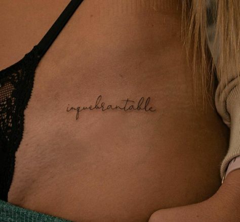 Hip Tattoo Writing, Hip Word Tattoo, Tattoo Asthetic Picture, Inner Hip Tattoo, Writing Tattoos Placement, Tattoo Placement Hip, Pelvis Tattoo, Unforgettable Tattoo, Earthy Tattoos