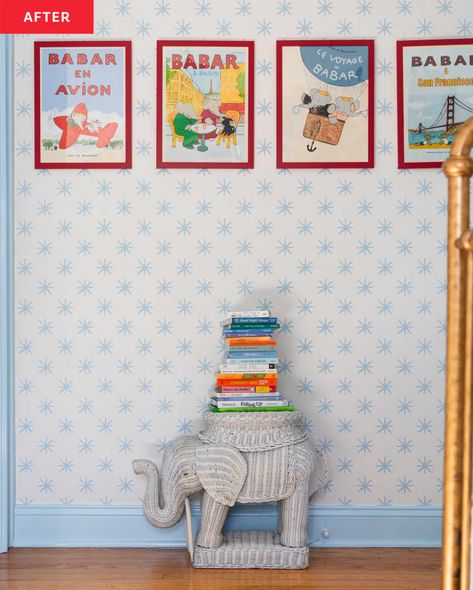 Ritz Bedroom, Cottage Core Classroom, Shell Nursery, Nursery For Boys, Blue Star Wallpaper, Guest Room Nursery, Big Boy Rooms, Feminine Nursery, 90s Bedroom