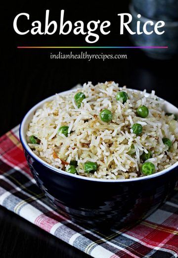 Cabbage Rice Recipes, Rice Paratha, Cabbage With Rice, With Rice Recipes, Cabbage Recipes Indian, Cabbage Fried Rice, Rice Platter, Cabbage Fried, Kids Lunch Box Ideas