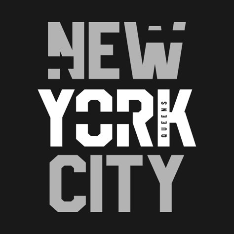 Nyc Typography, Nyc Logo, City Adventure, New York Logo, New York T Shirt, Smart Casual Dress, City Logo, Adventure Design