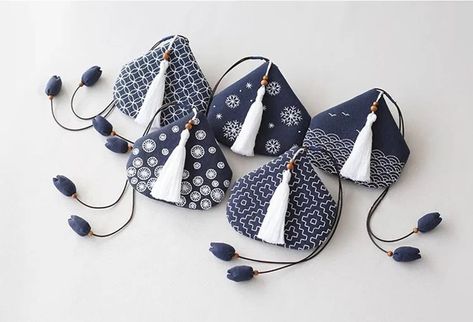 Sashiko Patterns, Diy Coin Purse, Purse Diy, Coin Purse Pattern, Sew Bags, Sashiko Pattern, Japanese Knot Bag, Japanese Bag, Frame Purse