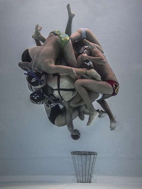 Underwater Rugby Photo by Camilo Diaz — National Geographic Your Shot Underwater Rugby, Ethereal Photography, Daily Dozen, Underwater Pictures, Pool Picture, Father Time, Long Jump, National Geographic Magazine, Kiddie Pool