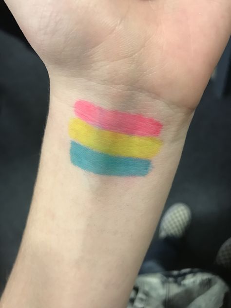 Pansexual Flag Aesthetic, Pansexual Pride Wallpaper, Pansexual Aesthetic, Pan Art Lgbtq, Pan Aesthetic, Pride Wallpapers Pansexual, Pansexual Bracelet, Pansexual Flag, Pride Makeup